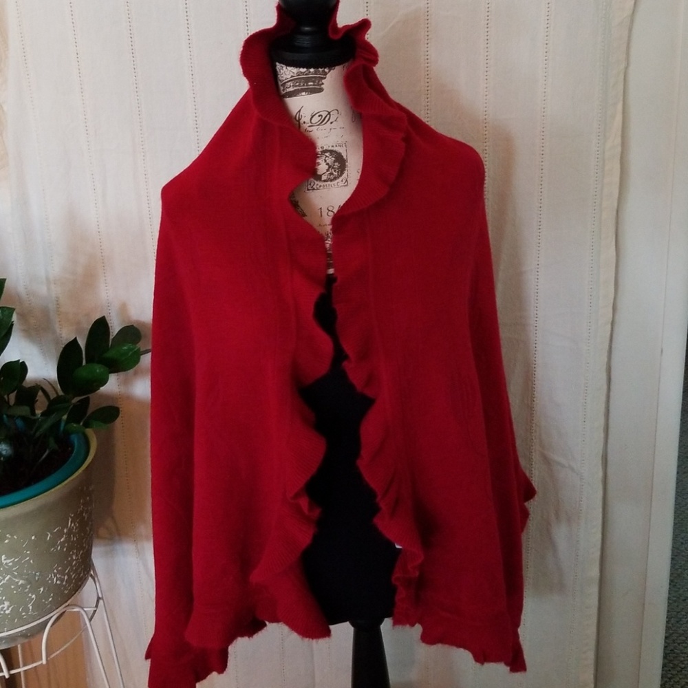 Sweater shawl